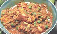 Recipe For Cheese and Green Peas Stew